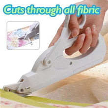 Load image into Gallery viewer, Automatic Safe Handheld Fabric Sewing Scissors