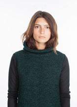 Load image into Gallery viewer, Boucle Turtle Neck in Green/Black