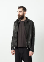 Load image into Gallery viewer, Distressed Motorcycle Jacket